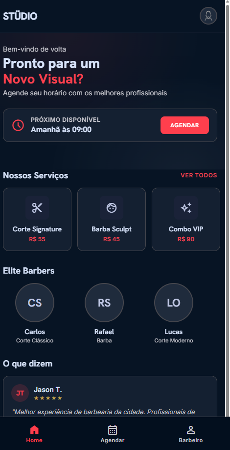 STÜDIO — Barbearia Premium